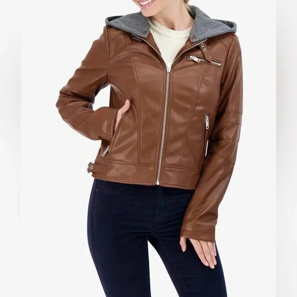 Sebby Biker Moto Jacket - Picture 1 of 6